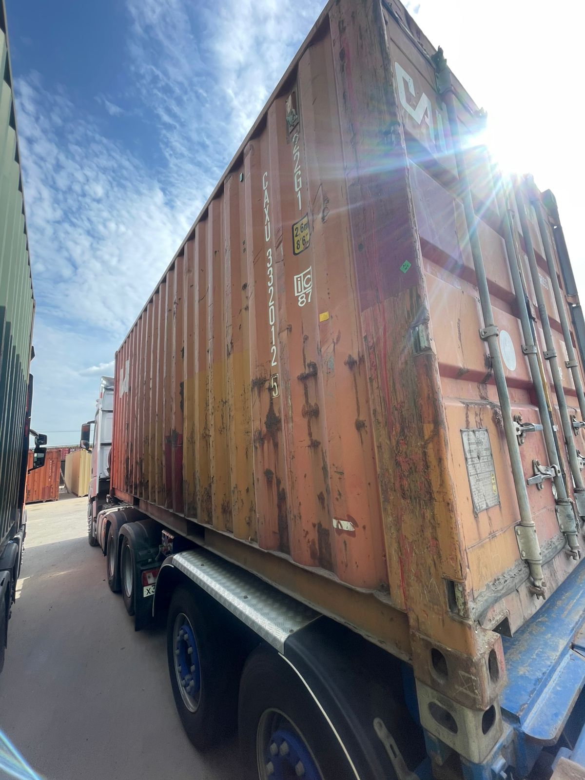 Морской контейнер CAXU3320125